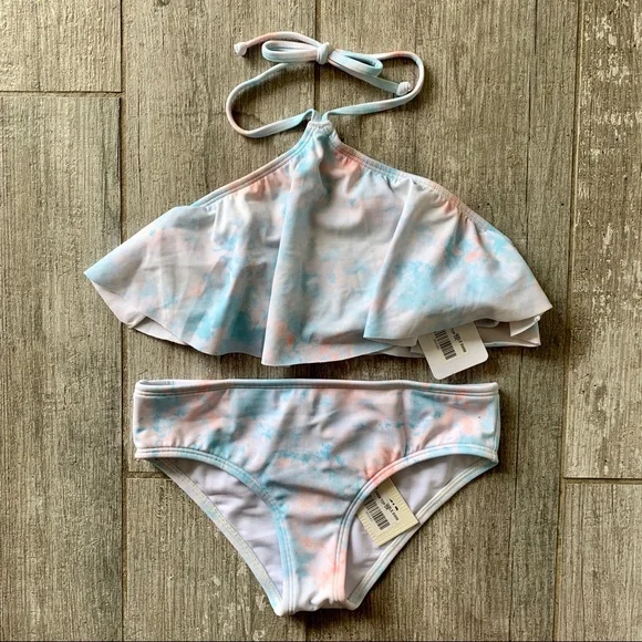 🔥🔥BILLABONG - TIE DYE FLUTTER BIKINI SET🔥🔥